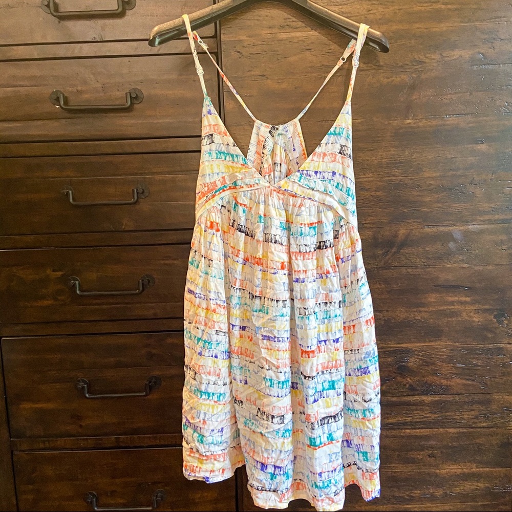 Cute Bikini Top Flowy Dress - NWOT